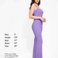Shapewear Modal Slimming Maxi Slip Dress