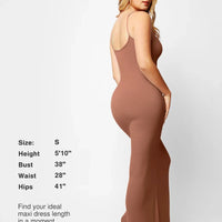 Shapewear Modal Slimming Maxi Slip Dress