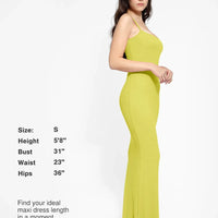 Shapewear Modal Slimming Maxi Slip Dress