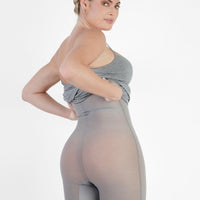 Shapewear Solid Modal Slimming Midi Slip Dress