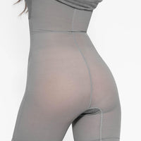 Shapewear Solid Modal Butt Lift Mini Slip Dress