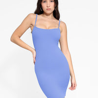 Shapewear Solid Modal Butt Lift Mini Slip Dress