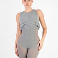 Shapewear Modal Tummy Control Midi Dress
