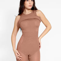 Shapewear Modal Tummy Control Midi Dress