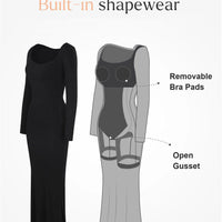 Shapewear Slimming Modal Dresses